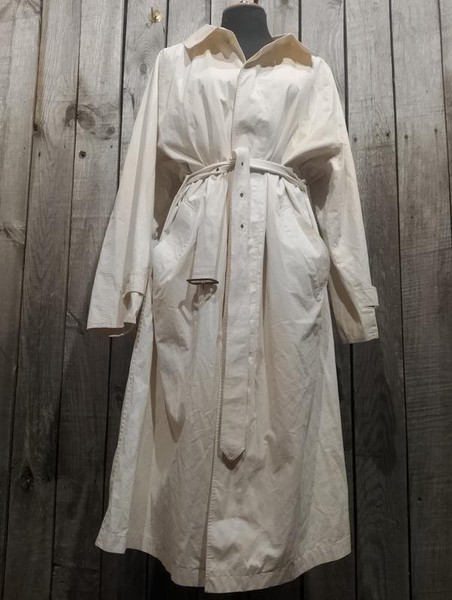 Damen Trenchcoat Ermenegildo Zegna weiß Baumwolle