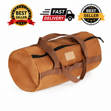 Camping Tent Stakes Bag Waterproof Canvas Bag Outdoor Tent Peg Tool Storage Bag