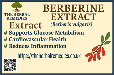 Berberin Extrakt Pulver - 50g | Natürliches Pflanzenalkaloid