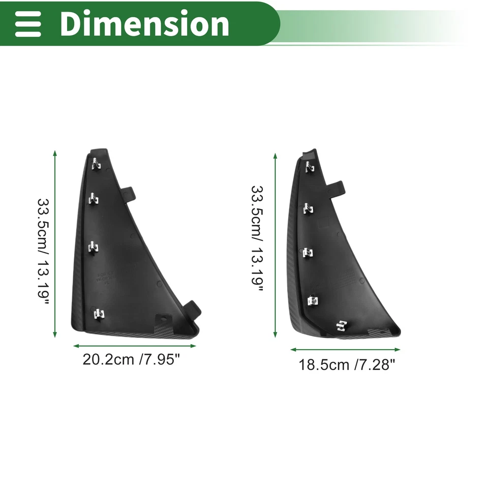 Schmutzfänger-Spritzschutz für Chevrolet Corvette C8 2021-2024 - Bild 3 von 4