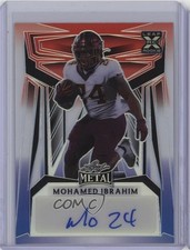 2023 Leaf Metal 1/1 Mohamed Ibrahim #BA-MI1 Auto 3hd