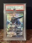 2018 POKEMON SUN & MOON CELESTIAL STORM #177A FULL ART/RAYQUAZA GX PSA 9