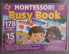 QUOKKA Montessori Busy Book for Toddlers 1-3