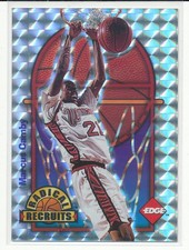 1996 Edge Rookie Rage - Radical Recruits Marcus Camby #4 Holofoil /2500 (RC)