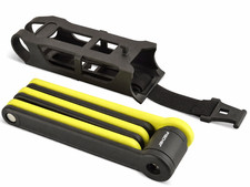 Lucchetto bici pieghevole 85 cm Fischer antifurto e-bike MTB incl. 2 chiavi