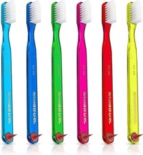 Sunstar GUM Soft Toothbrush With Rubber tip Gum Stimulator - 12 pack