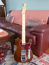 US Mahogany Tele with Fender Am Pro Neck, Bootstrap Pickups & Fender Deluxe Bag