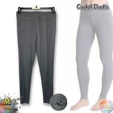 NWOT Cuddl Duds Women's M Softwear With Stretch Jogger, Charcoal Heather