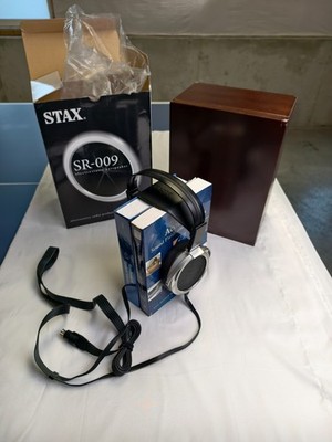 STAX SR-009 Flagship Electrostatic Audiophile Headphones High-End Audio USED