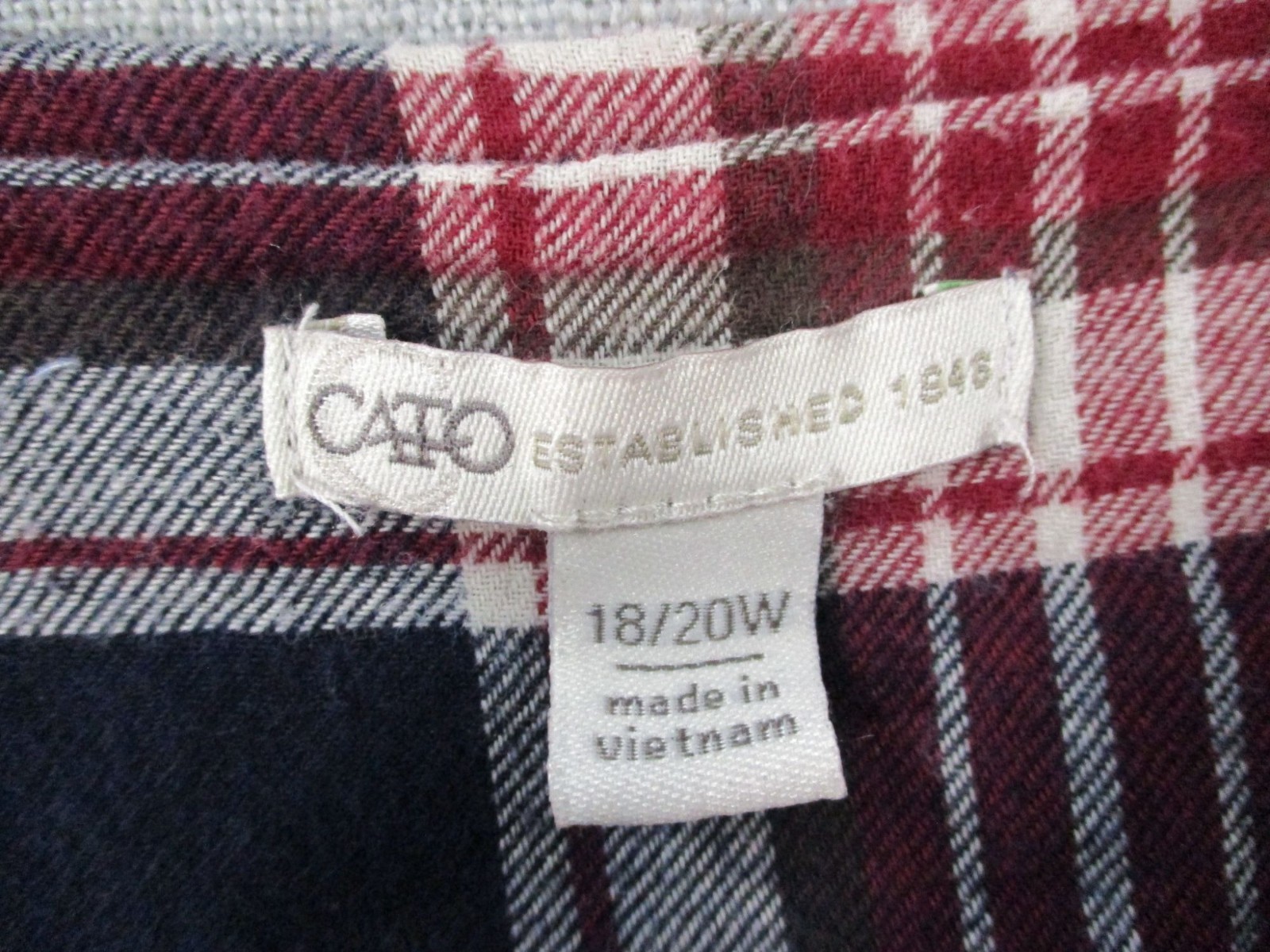 Patchwork Plaid Open-Front Cardigan Coatigan Jack… - image 3