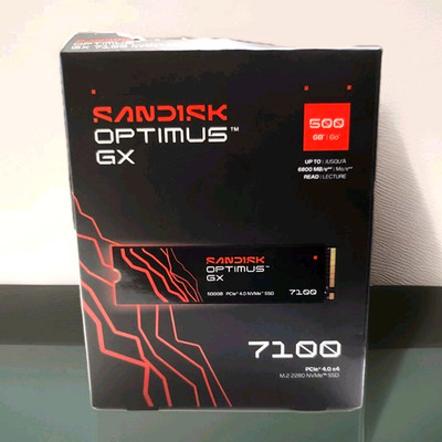 SANDISK Optimus 5100 1TB NVMe SSD - M.2 2280, PCIe Gen 4.0, Internal Solid State