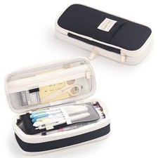 Pencil Pen Case Big Capacity Office College School Large Storage High Capacity