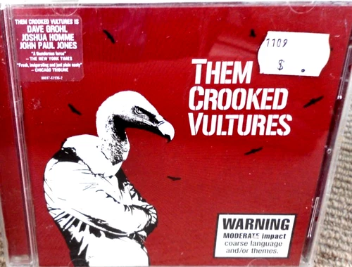 THEM CROOKED VULTURES - THEM CROOKED VULTURES CD ALBUM 2009