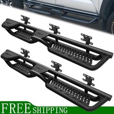 For 2019-2026 Dodge Ram 1500 Crew Cab Bed Access Side Steps Running Boards