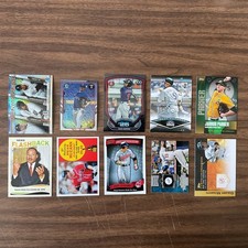 Lot of 10 Various Insert Baseball Cards ~ Rookies, Stars ~ Bowman, Topps
