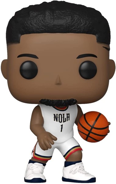 Funko Pop! Nba New Orleans Pelicans Zion Williamson #130 Vinyl Figur Neu-image