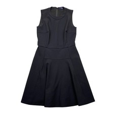 Madewell Anywhere Black Sleeveless Fit and Flare Mini Dress Size 0 Festive Party