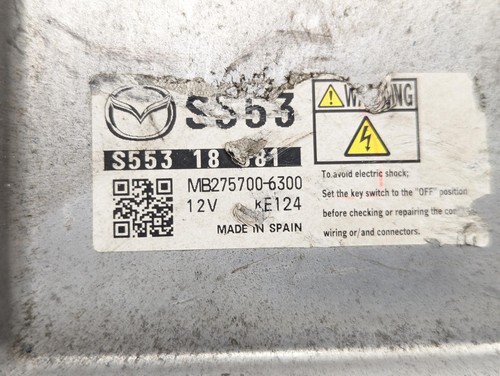 MAZDA CX-3 MK1 DK 2015 - 2021 MOTORE ECU 1.5 DIESEL AUTOMATICO 82660 S55318881 - Foto 7 di 8