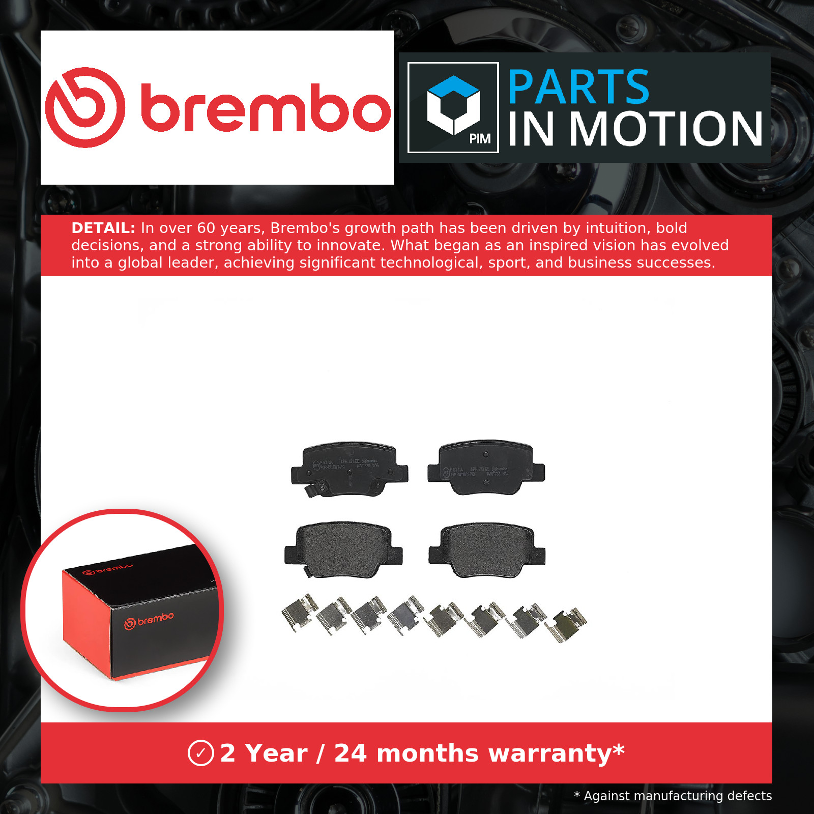 BRAKE PAD SET DISC BRAKE P 83 114 FOR TOYOTA 2ZR-FAE 1.8L 2AD-FHV 2.2L1WW 1.6L - Image 3