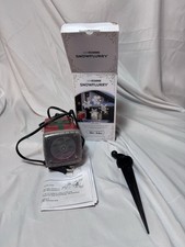 Gemmy Projection White Snowflakes Snowflurry LED Lightshow 2021 Winter Christmas