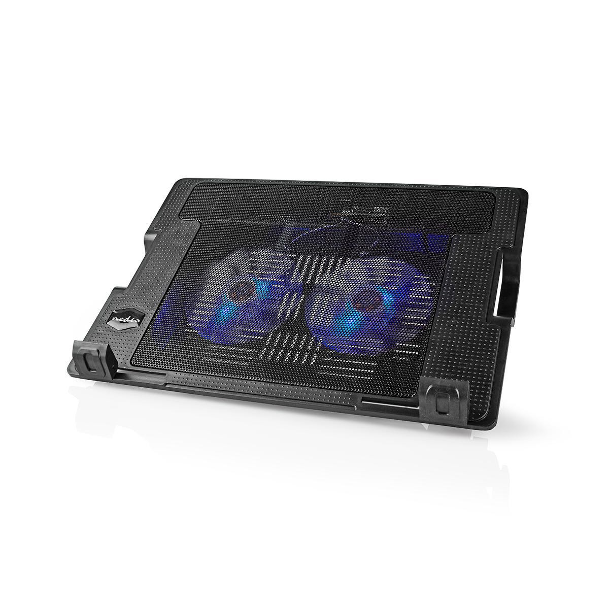Refroidisseur PC 18 pouces Nedis puissant à double ventilateur LED - 4