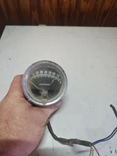 Vintage Tachometer Shift Gauge Light Made In USA tested For Parts Only