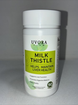 #ad Sealed Uvora Milk Thistle Liver Health Vitality Supplement 90 Caps $38.25