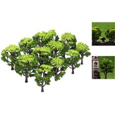 Exquisite 12-Piece Tree Set - Enhance Your DIY Model Train Landscape Projects