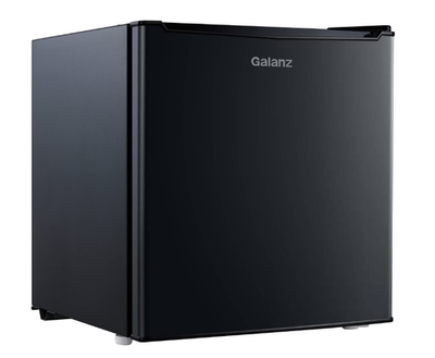 1.7Cu ft One-Door Mini Refrigerator, Black, Compact Dimensions