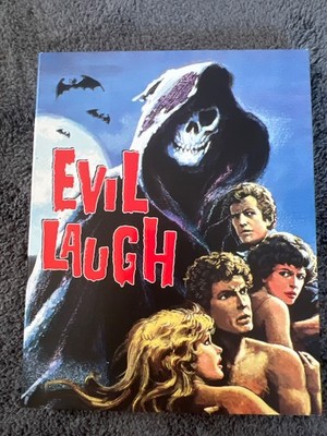 Evil Laugh Blu-ray Cult Horror 80s Slasher Vinegar Syndrome with Slipcover NEW