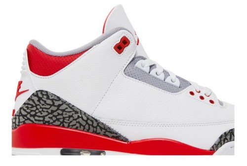 Size 11.5 - Jordan 3 Retro Mid Fire Red - Picture 5 of 8