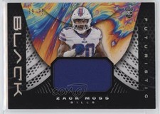 2020 Panini Black Futuristic Relics Silver 69/75 Zack Moss #F26 0q1p