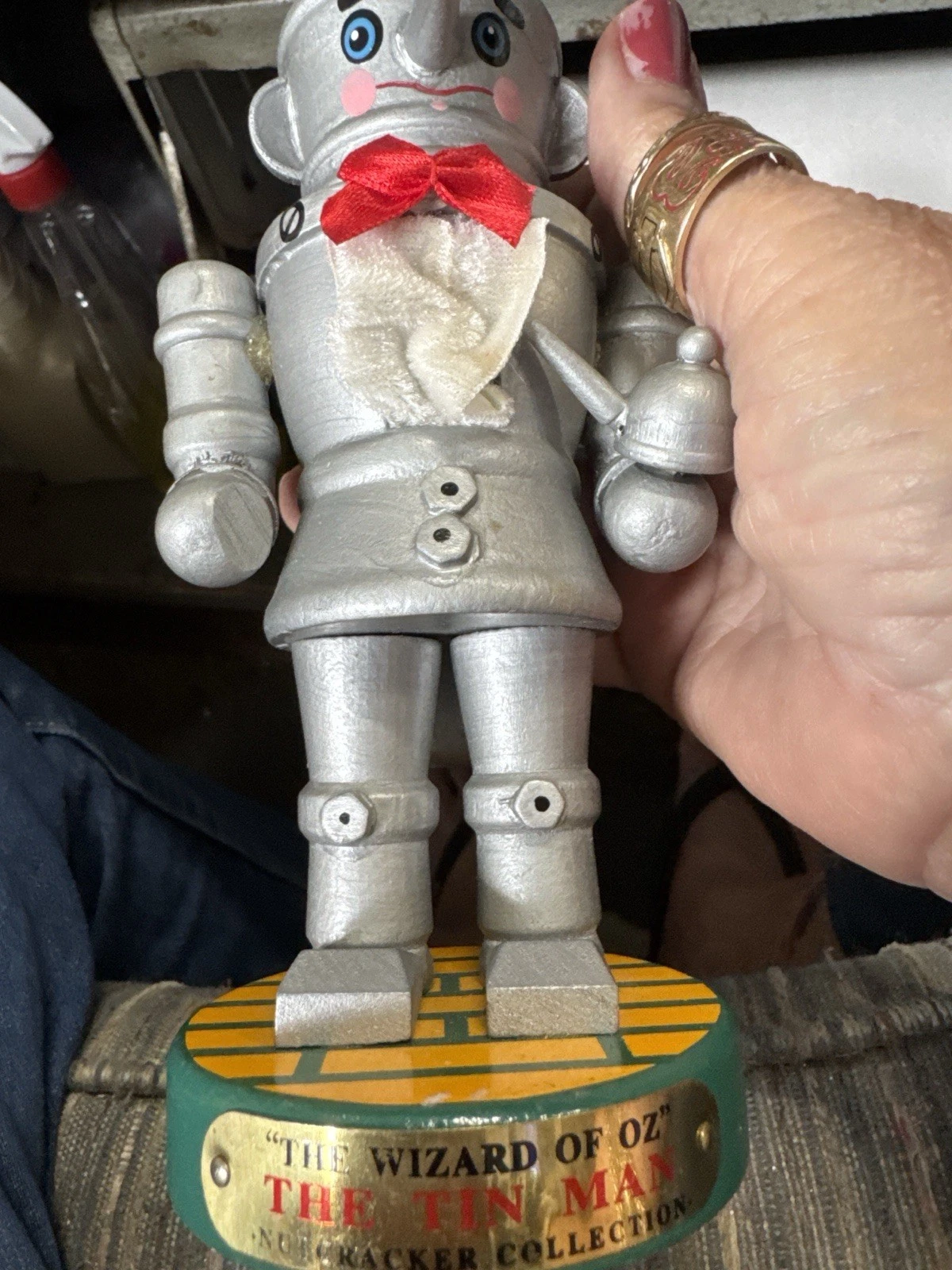 Wizard Of Oz Tin Man Nutcracker Error Size
Opens in a new window or tab