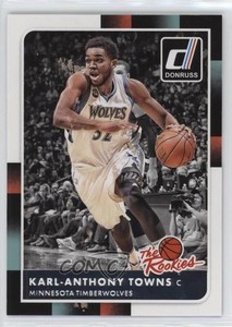 2015-16 Panini Donruss The Rookies Karl-Anthony Towns #21 RC