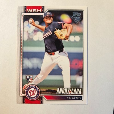 2026 Topps Andry Lara #36 RC Rookie Nationals 