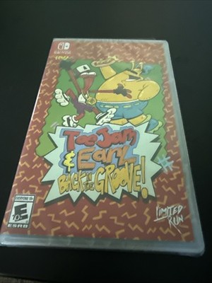 NEW SEALED Limited Run Toejam & Earl Back in the Groove for the Nintendo Switch