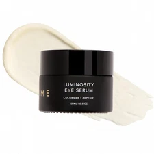 DIME Beauty Luminosity Eye Serum, Eye Cream Treatment With Caffeine for Dark