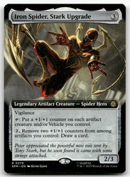 Iron Spider, Stark Upgrade (Extended Art) #279 Marvel's Spider-Man MTG