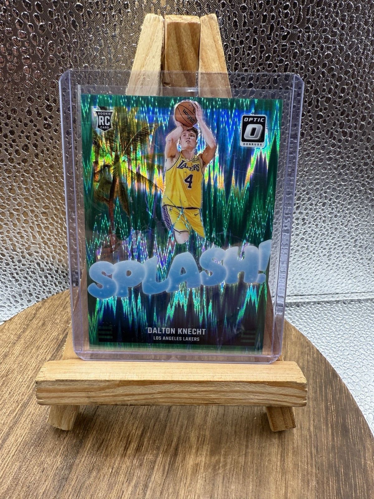 2024-25 Panini Donruss Optic Splash! #12 Dalton Knecht 013/149 Green Shock