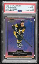2022 O-Pee-Chee Platinum Arctic Freeze 86/99 Sidney Crosby #87 PSA 10 GEM MT 4lz