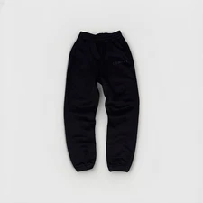 Comfrt Pants Men Small Black Fleece Cozy Joggers Pull On Sweatpants
