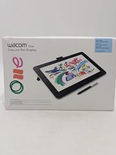 Wacom One 13.3 inch Graphics Tablet - Flint White (DTC133W0A)