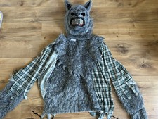 Full Moon Madness Werewolf Horror Monster Halloween Costume Adult Large Complete