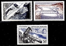 FRANCE - N° 1078/1080 neufs** - Réalisations Techniques (1956)