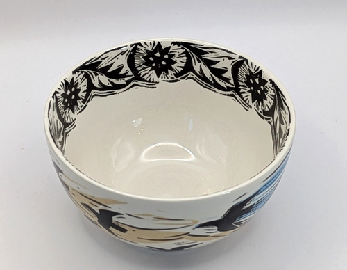 MARK HEARLD Design "On The Wing" Schüssel von Burleigh Pottery für Tate Museum - Bild 7 von 9