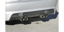 FOX Duplex Edelstahl Sportauspuff je 2x90mm f�r BMW E46 320i - 330i M3-Optik