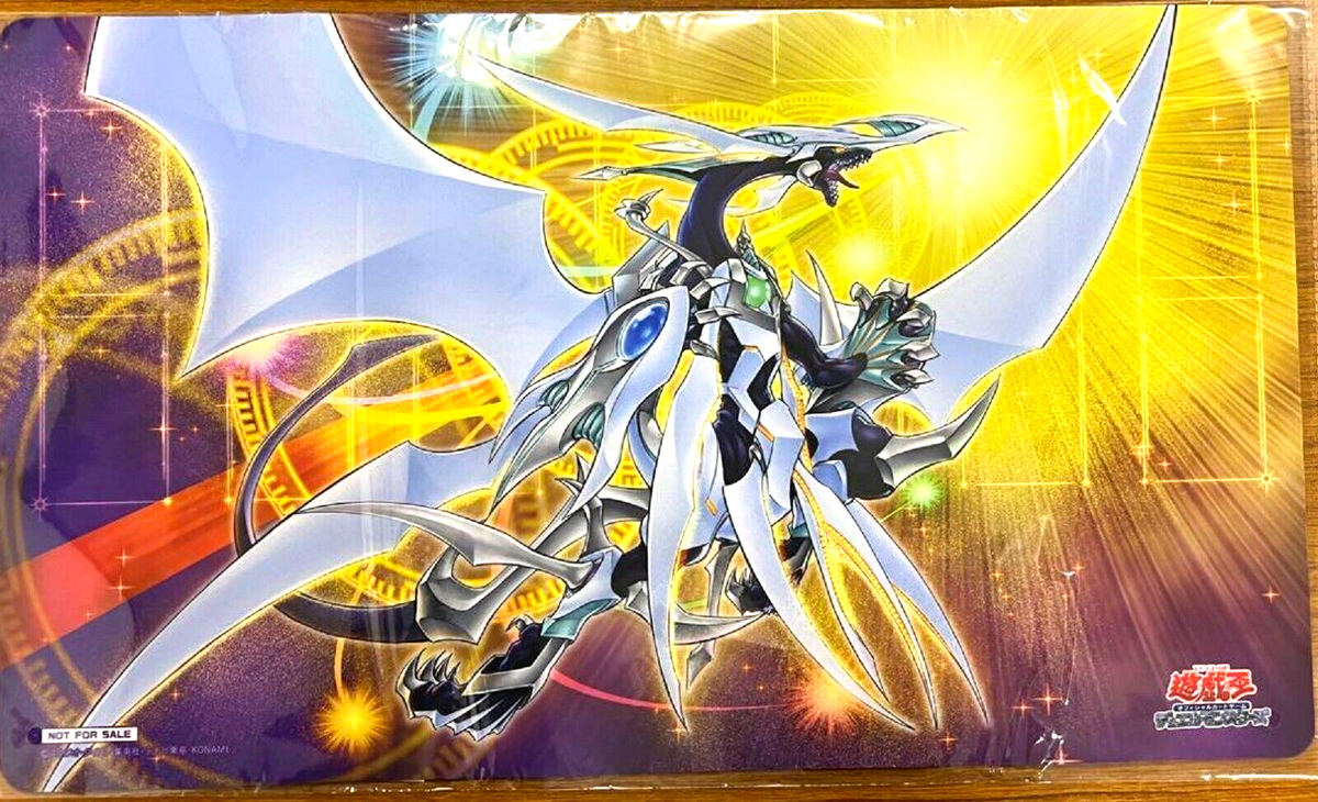 遊戯王 カルテシア　artwork Yugioh Official Playmat Cosmic Quasar Dragon Yugioh's Day