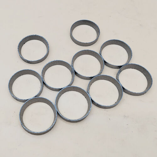 10 Pack Exhaust Tapered Crush Gaskets Seals for Harley-Davidson Evo & Twin Cam - Picture 1 of 5