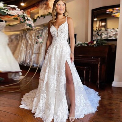 chinese dress ladies Mouccy Women's A-line White Wedding Dressesfor Bride 2023 Off Shoulder Lace  Wedding Gowns Long Simple Tulle Bridal Dresses Size 16 at Amazon Women's  Clothing store main image 0