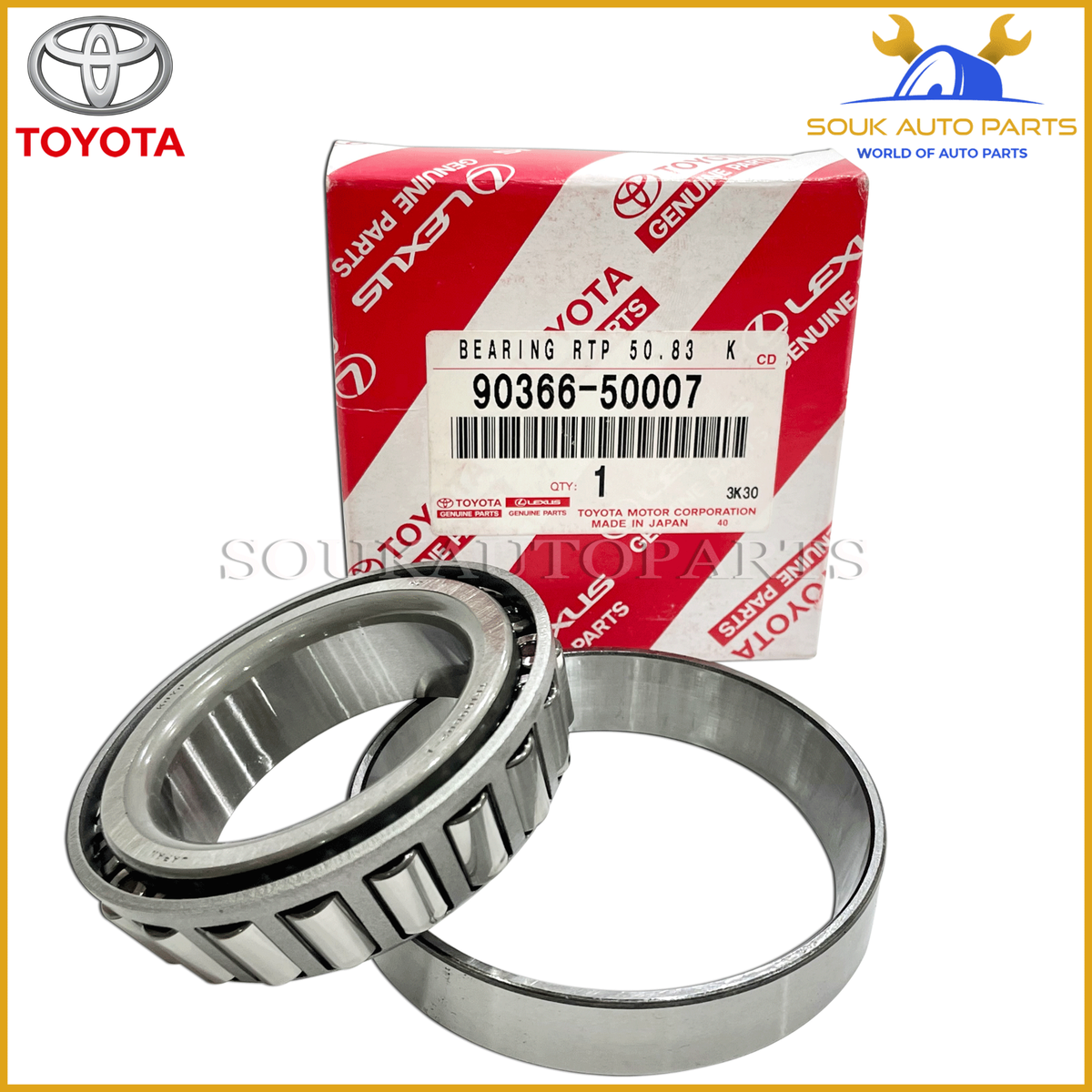 90366-50007 Genuine Toyota 90366-50007 BEARING (REAR DIFFERENTIAL
